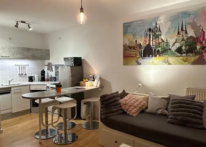 아파트 Moderne Beim Augustinerkloster Direkt In Der Altstadt 에르푸르트